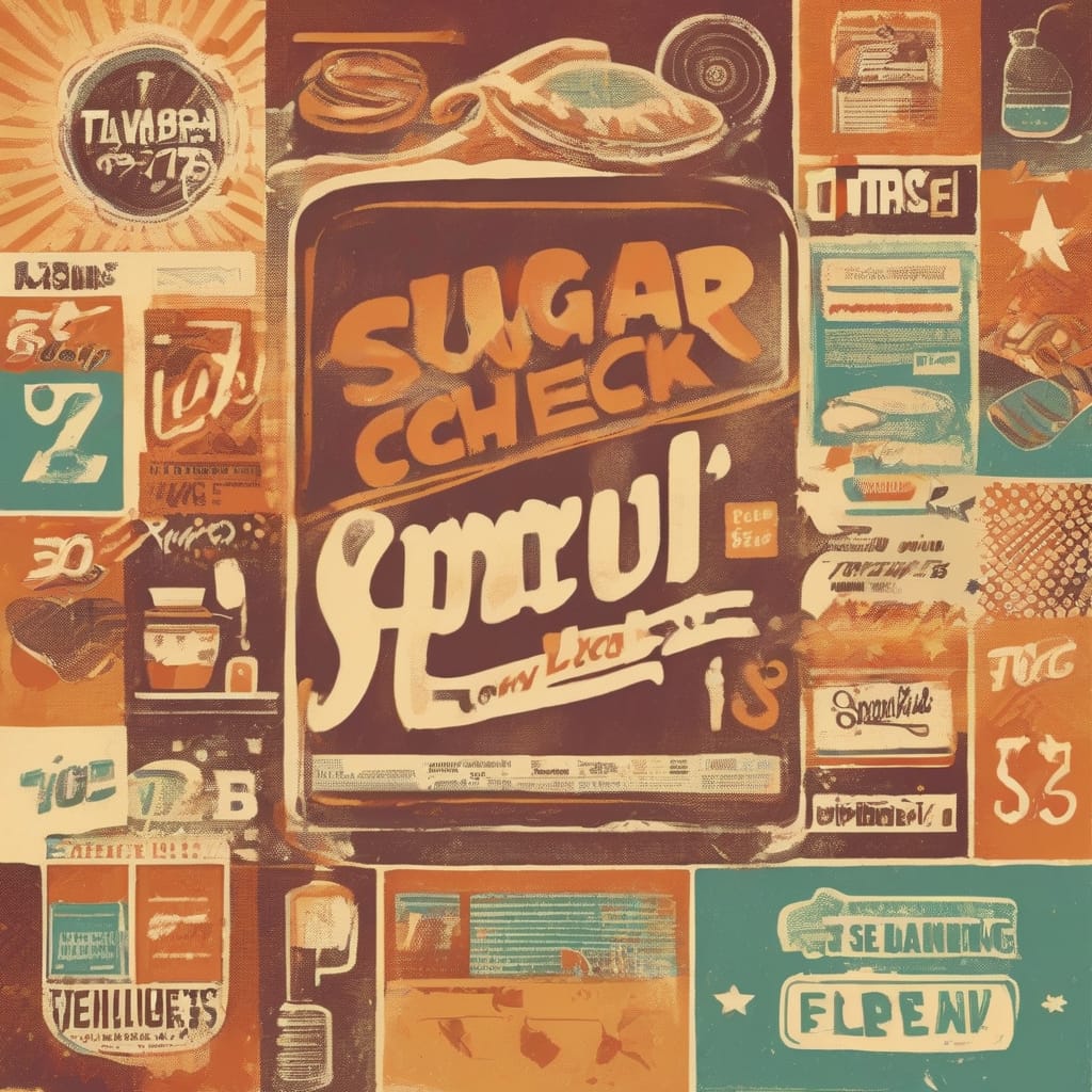 A collection of images showcasing the story of Sugar Check